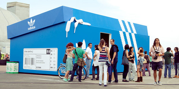 pop-up store